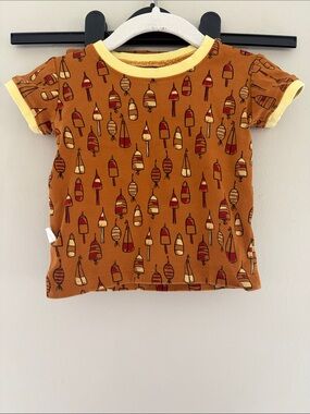 Coco Village Buoy Print Short Pajama Set 24M